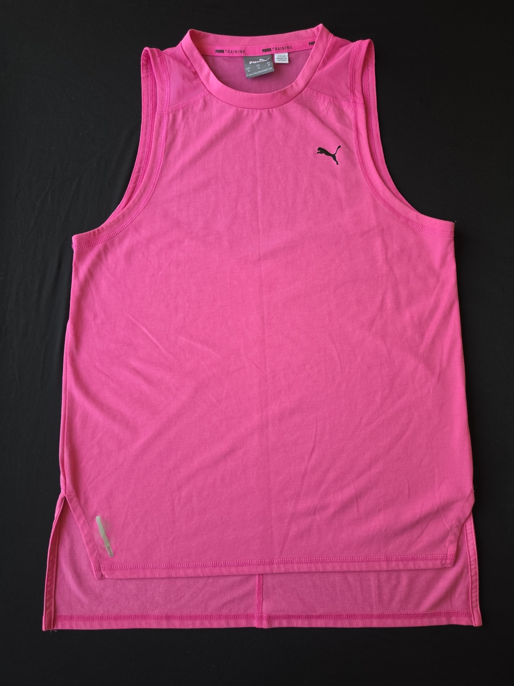Puma Pink Sleeveless Training Tank